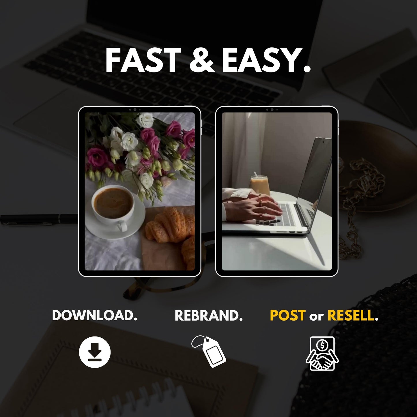 299+ Faceless Aesthetic Reels Plr Mrr, IG Reels, Faceless Instagram Videos, High Quality Aesthetic Videos, Tiktok Reels,Mrr Digital Products