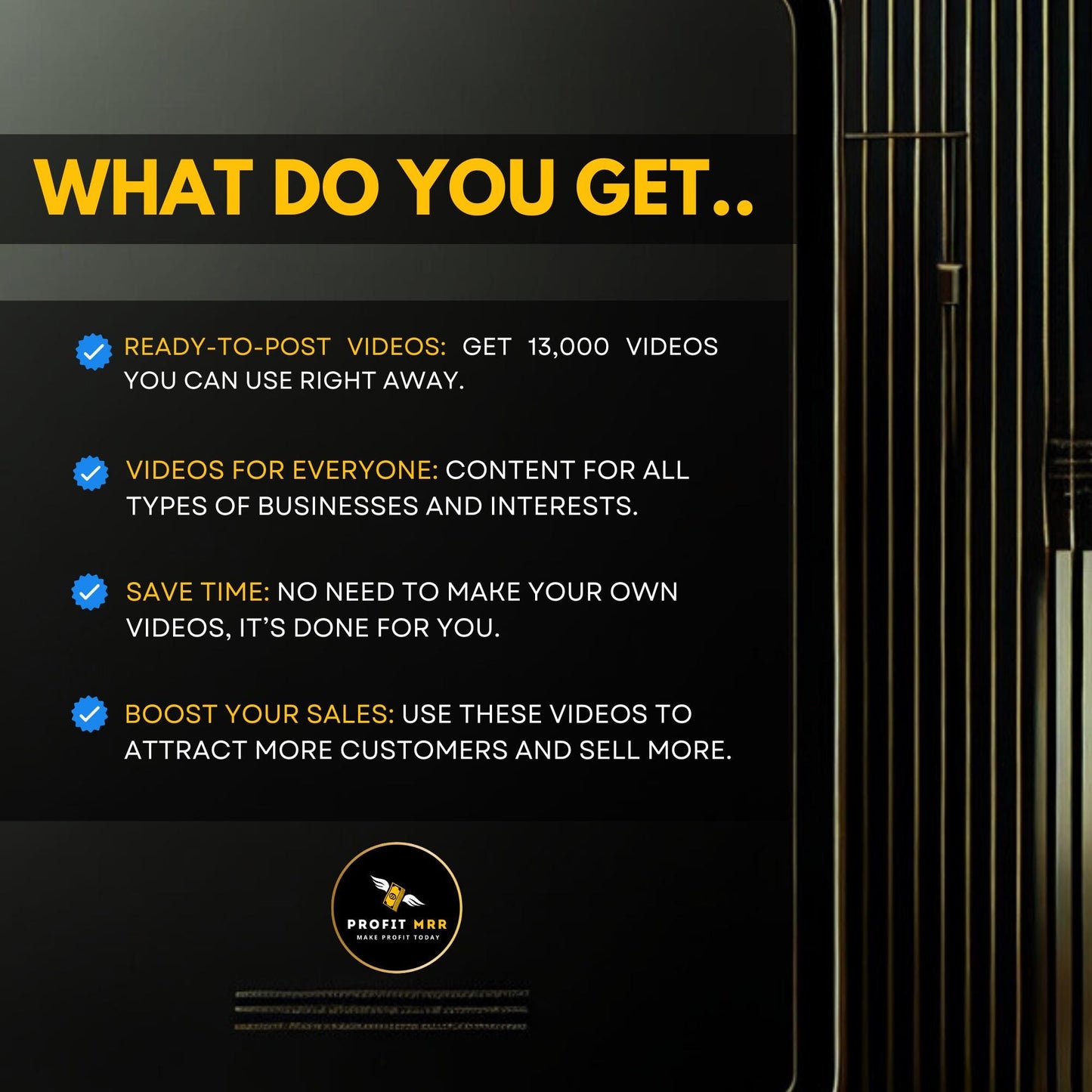 13,000+ Viral Luxury Rich Lifestyle Videos Reels, Cars, Yacht, Plane, Millionaire, Instagram, YouTube, TikTok, Digital Marketing, MRR, PLR