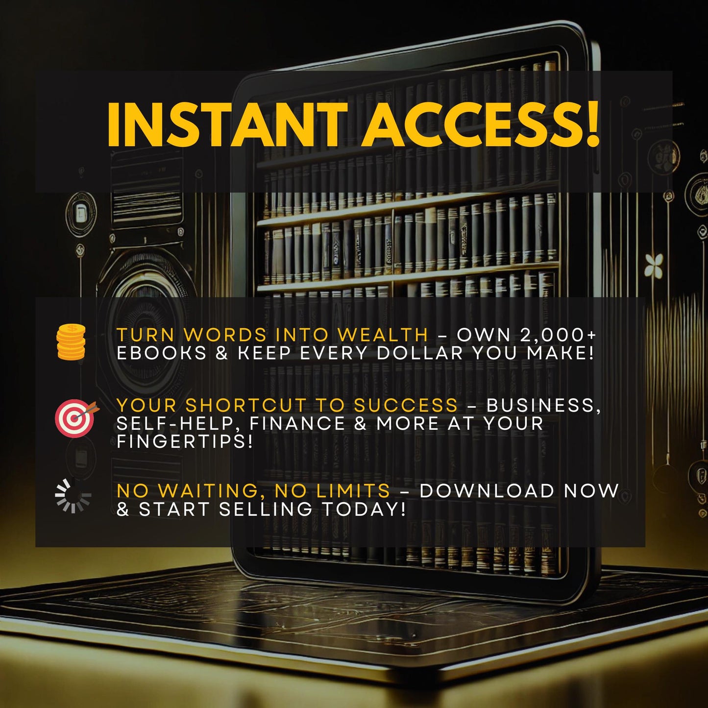 2,000 eBooks Mega Bundle ++ Plr Mrr, Resellable Ebooks, Plr Ebooks Passive Income, Financial Ebooks, Best Seller eBooks, eBooks Self Love