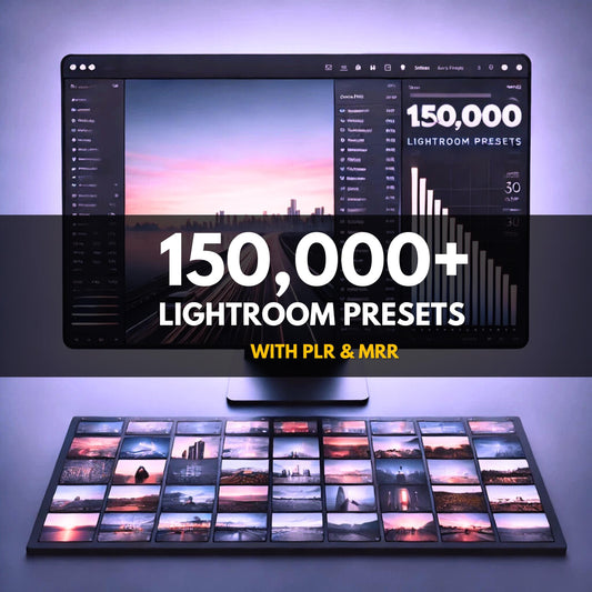 150,000 Adobe Lightroom Presets Bundle PLR MRR lr presets boudoir presets film lightroom presets vsco Gym Sports Wedding Boho Presets