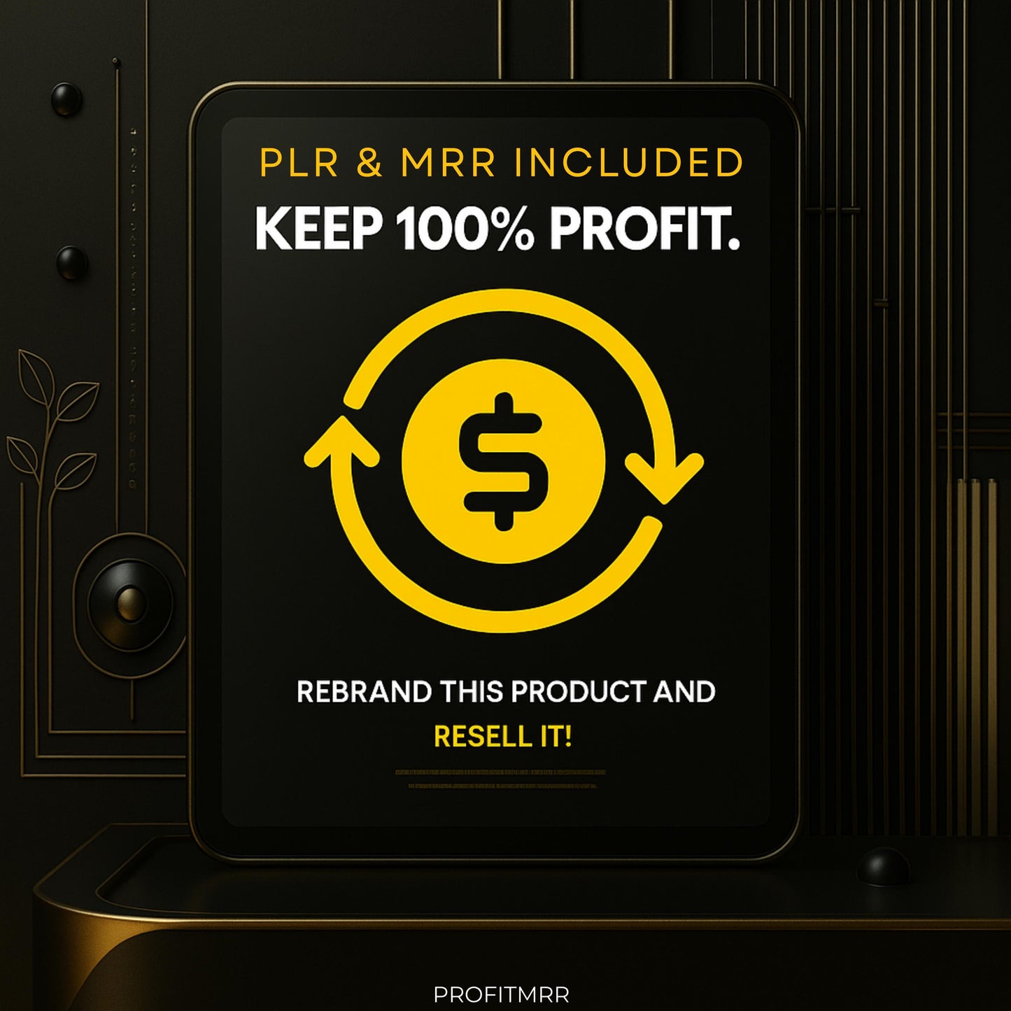 Small Business Planner PLR MRR, Social Media Planner, Daily Planner, Canva Templates, PLR Digital Planners, Goal Tracker, Order Forms,