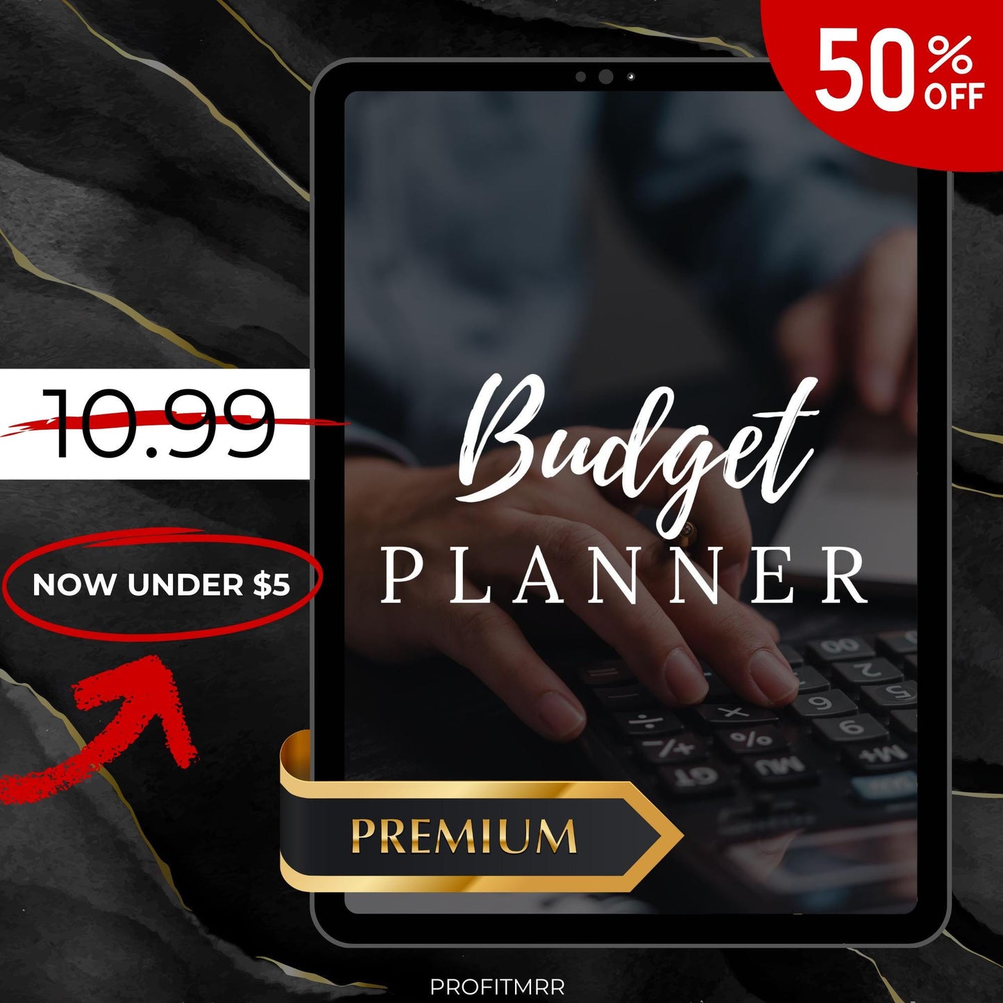 Budget Planner PLR MRR, Canva Template Plr, Monthly Budget, Yearly Budget, Digital Planners, Savings Tracker, Goal Tracker, Free Guides