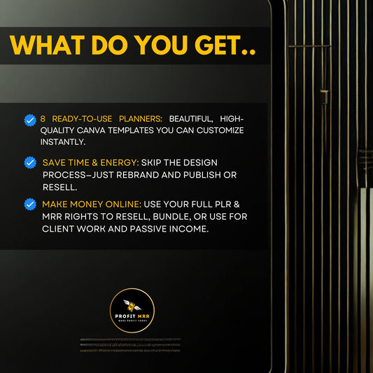 8 Financial Planners PLR & MRR, Budget trackers, Debt Tracker, Savings Tracker, Monthly Budget, Yearly budget, Savings Challenge Tracker