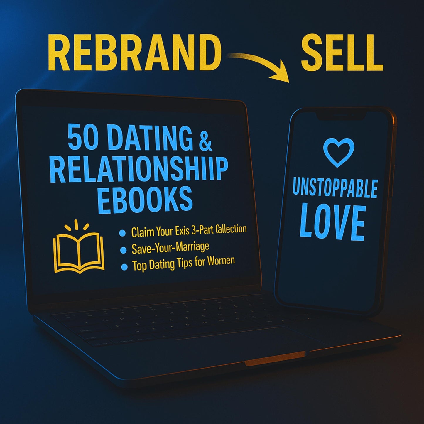 50 Dating Mastery eBooks PLR & MRR, Dating eBooks Relationship Guides, Self-Love Dating Success, Passive Income Selling eBooks Dating guide