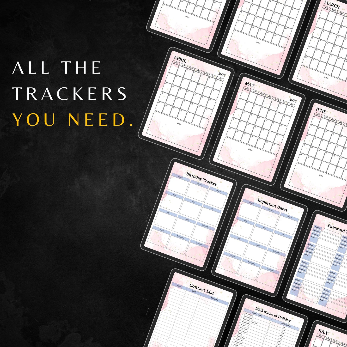 Premium Family Planner PLR & MRR, Canva Templates, Daily Planner, Plr Planners, Busy Mom Planner, Family Schedule Calendar, Task Manager Plr