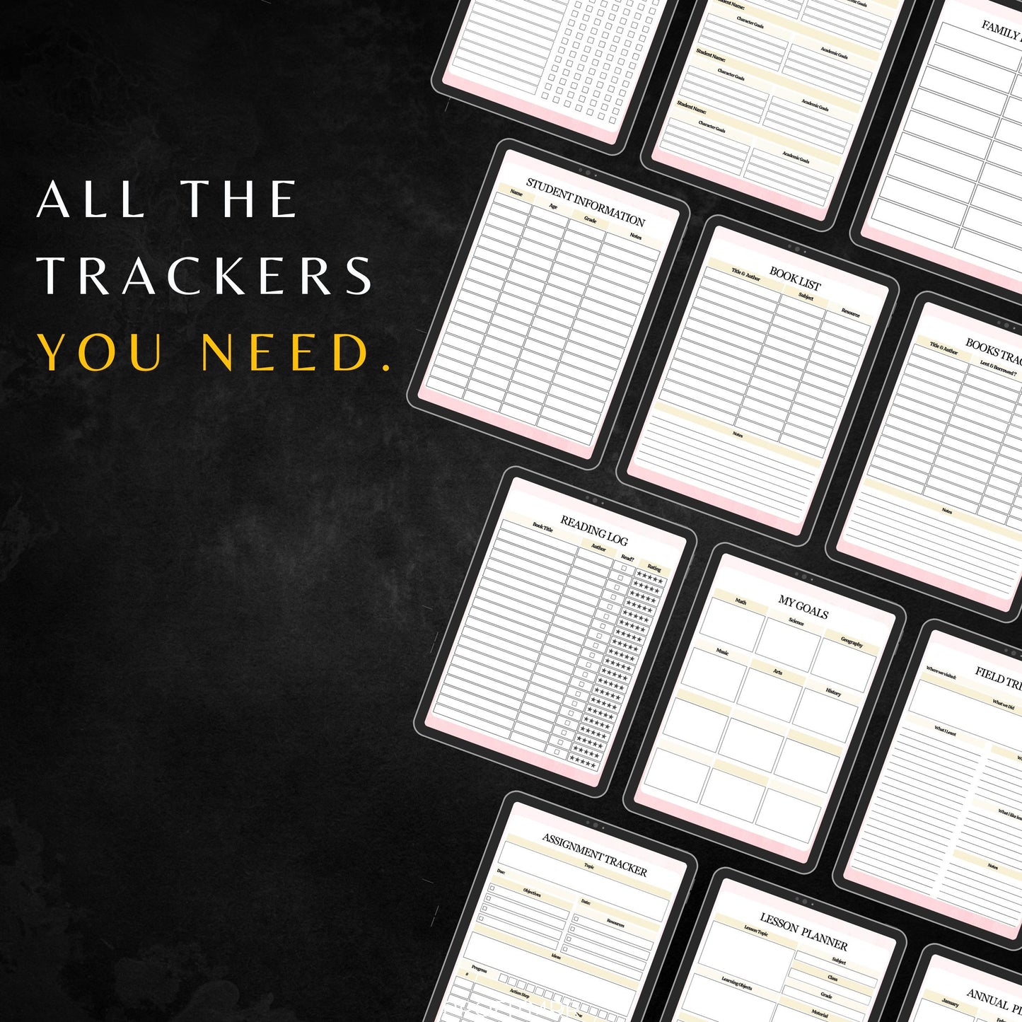 2025 Premium Home School Planner PLR & MRR, Plr Canva Templates, Habit Tracker, Daily Planner,School Planners,Education Plr,Plr Planners Mrr