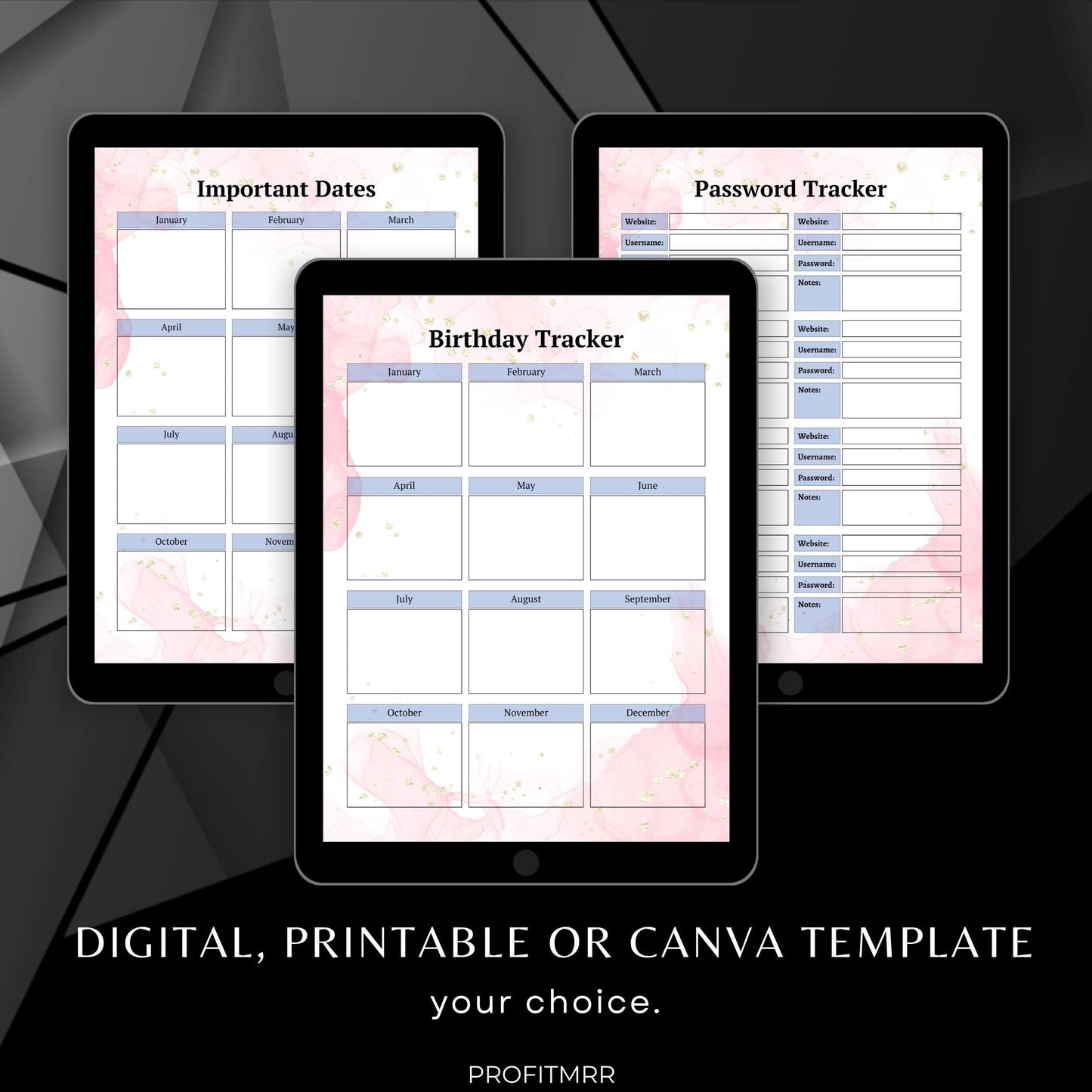 Premium Family Planner PLR & MRR, Canva Templates, Daily Planner, Plr Planners, Busy Mom Planner, Family Schedule Calendar, Task Manager Plr