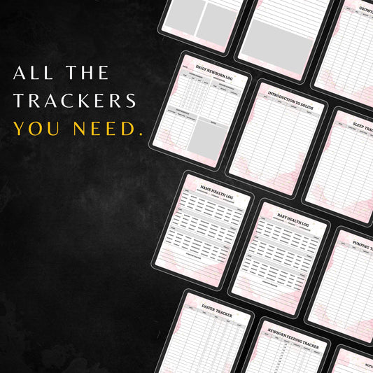 Newborn Planner PLR & MRR, New Parent Templates, Plr Canva Templates, Baby Journal, Baby Care Trackers, Baby Shower Gift Ideas, Plr Planners