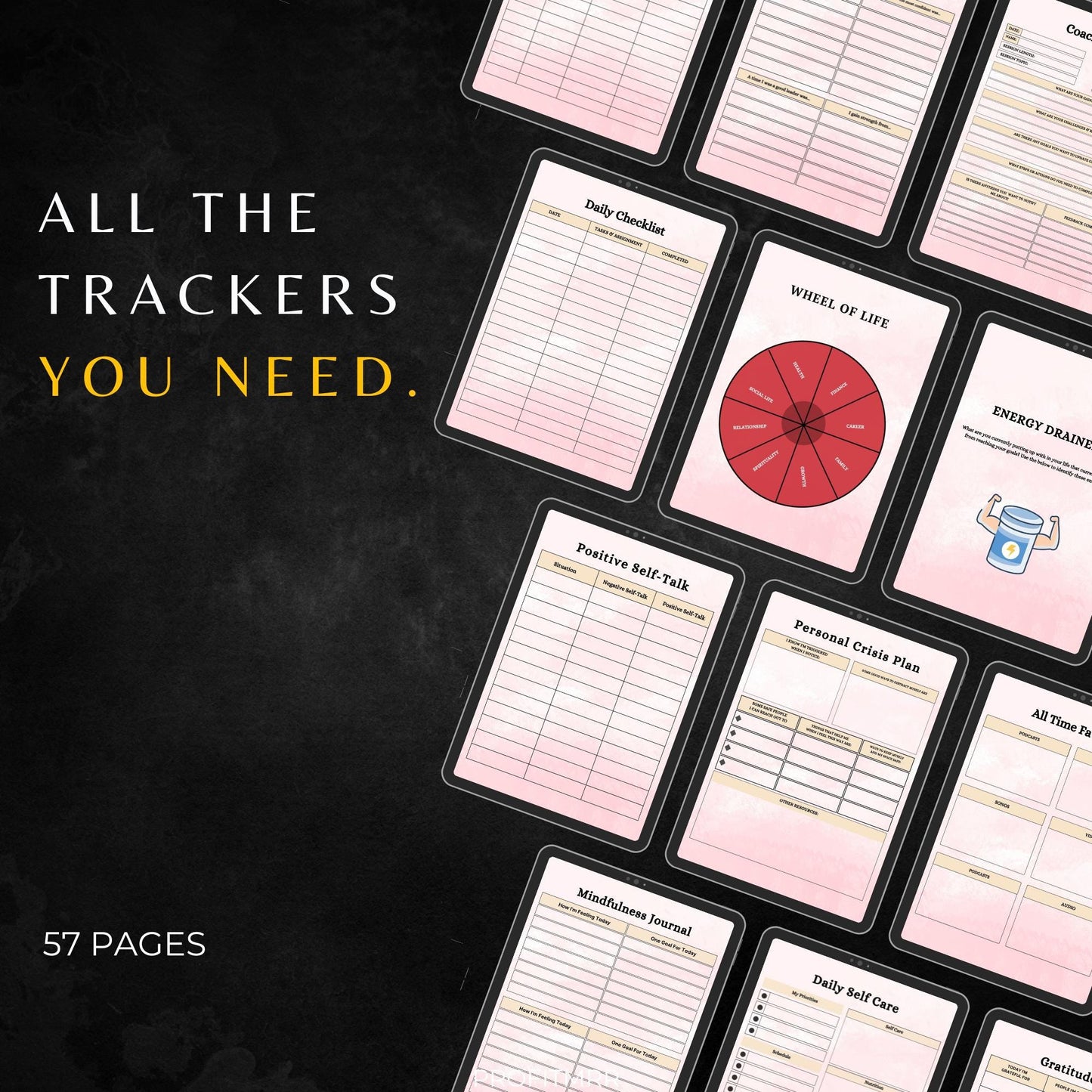 2025 Life Planner PLR & MRR, Plr Canva Templates, Plr Planners, Plr Products Bundle, Plr Bundle Collection, Digital Printable Planners Plr