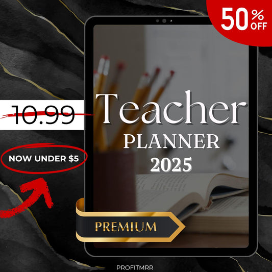 2025 Teacher Planner PLR & MRR, Canva Templates, Homework Tracker, Daily Planner, Plr Planners, Digital Planners, Printable Planners Plr Mrr