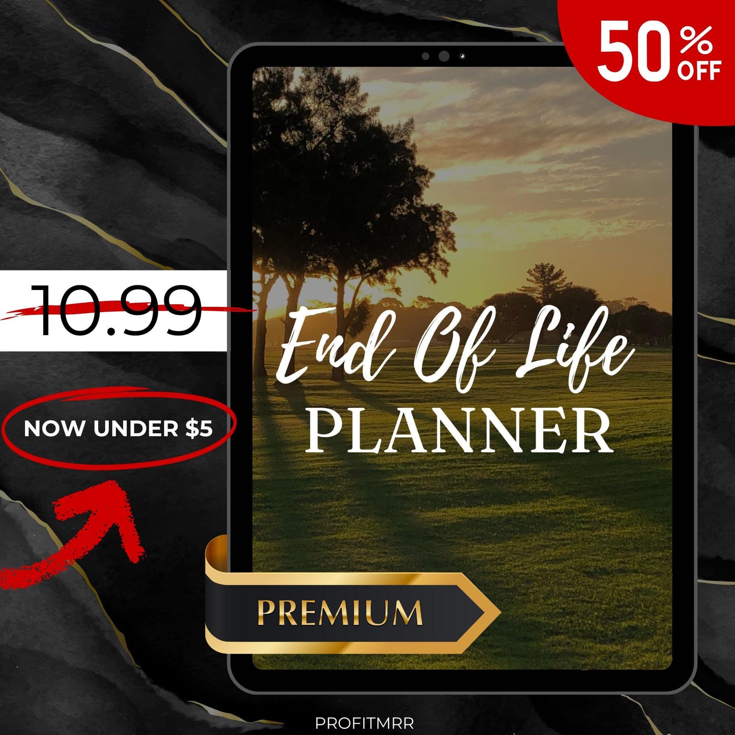 End of Life Planner PLR & MRR, Canva Templates, Self Care Journal, Plr Planners, Plr Products, Digital Download, Digital Products Resell