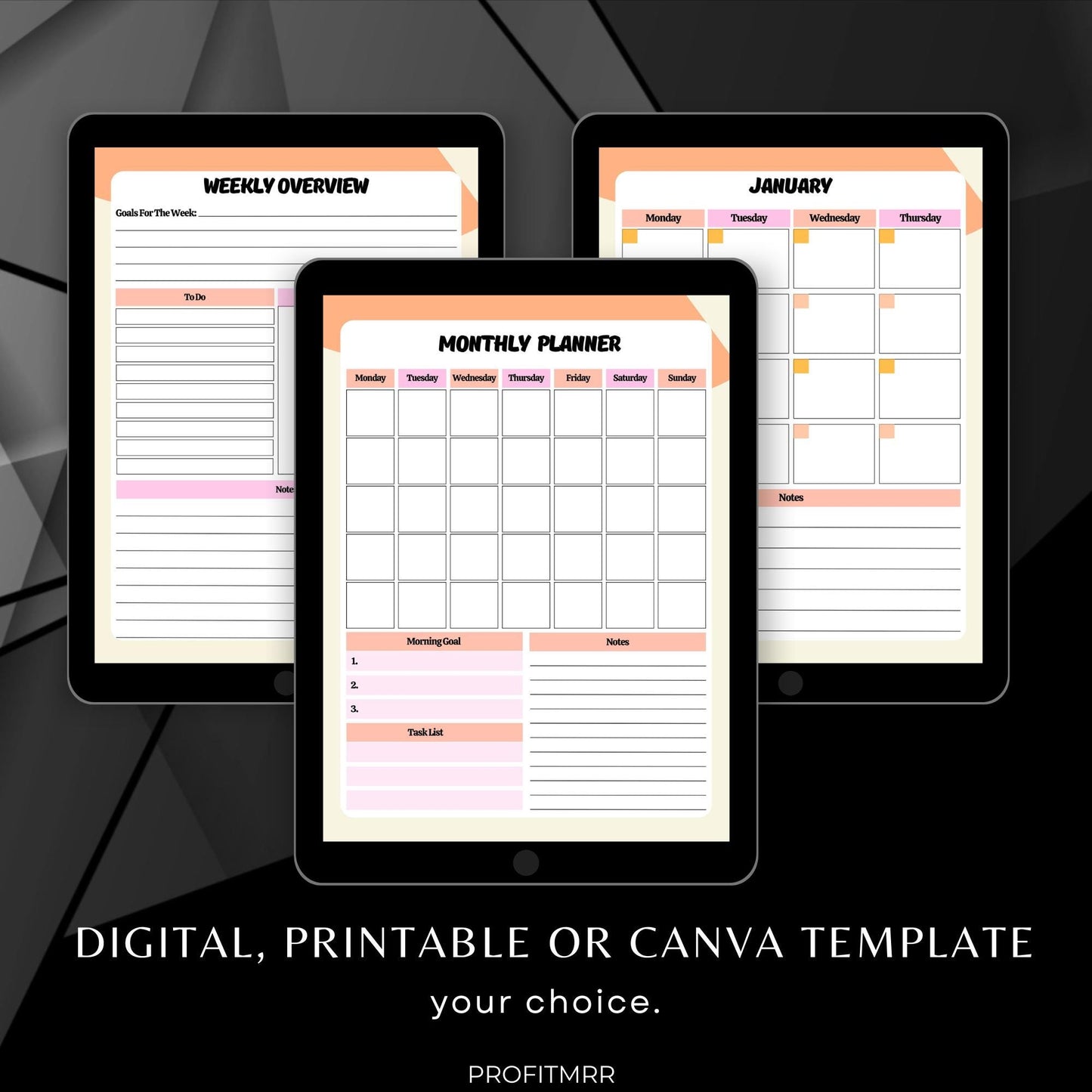 Home School Planner PLR & MRR, Plr Canva Templates, Plr Planners, Plr Products, Habit Tracker,Monthly Planner,Student Planner,Back to school
