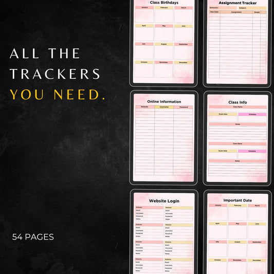 Premium Student Planner PLR & MRR, Plr Canva Templates, Plr Planners, Plr Products Bundle, Plr Bundle Collection, Digital Printable Planners