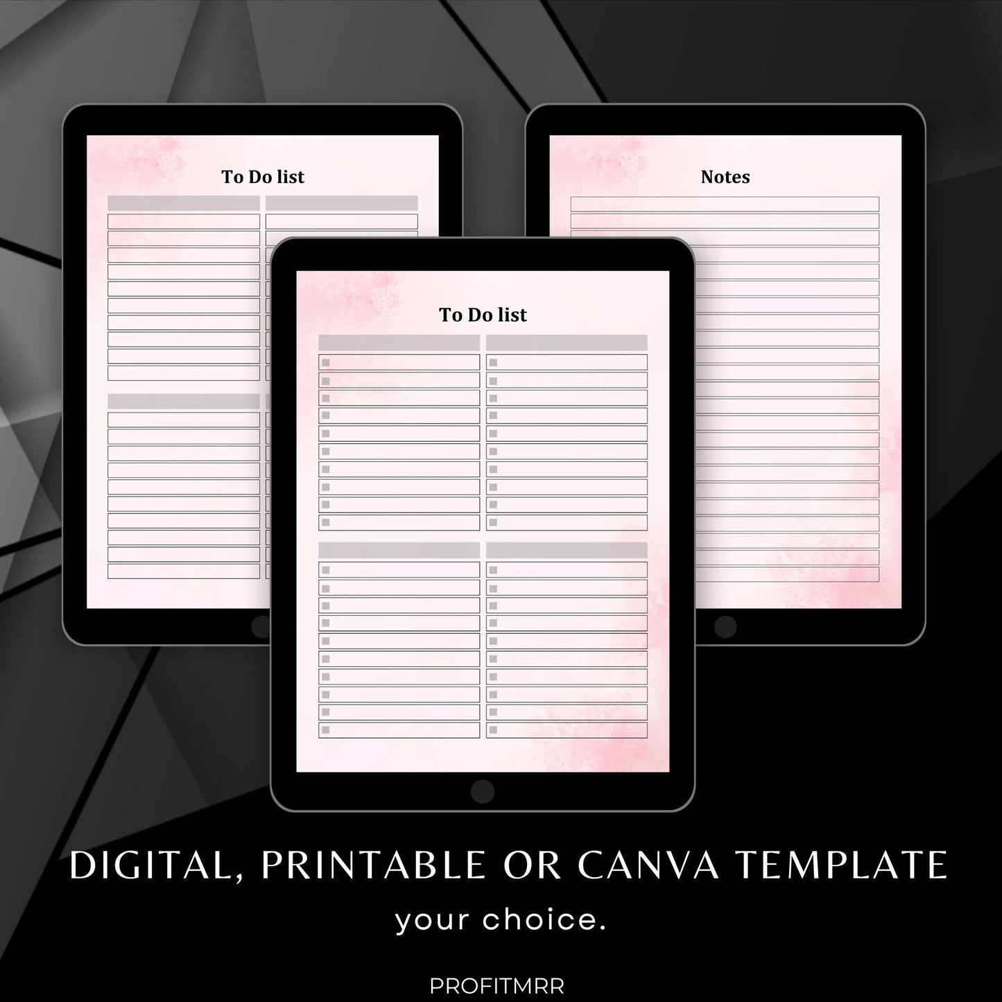 Premium To Do List Bundle PLR & MRR, Plr Canva Templates, Plr Planners,Plr Products Bundle,Plr Bundle Collection,Digital Printable Planners