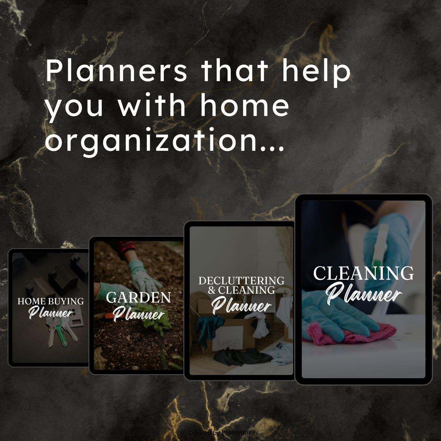 14 Home & Property Planners Bundle | Real Estate, Moving, Garden Household Templates | PLR MRR Editable Canva, Plr Planners Bundle Resell