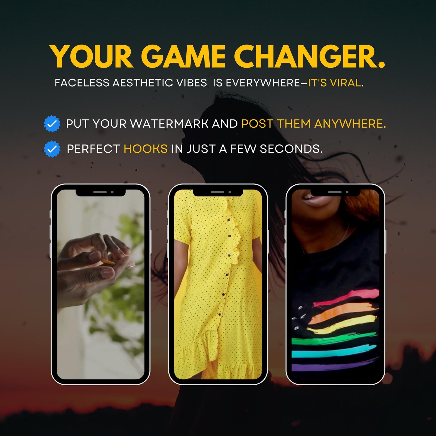 270+ Melanin Faceless Reels with PLR & MRR, Trending Reels, Plr Videos, Mrr Content, Black Content, Aesthetic Reels, Viral Reels, Shorts