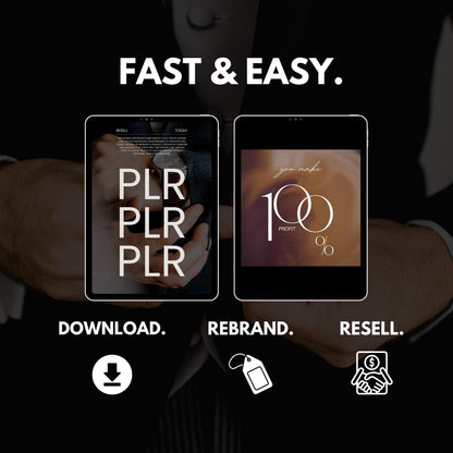 The Complete Canva Course, PLR, MRR, Canva Template, Make Money Online, Master Resell Rights, Digital Download