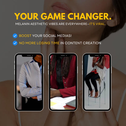 189+ Melanin Faceless Reels with PLR & MRR, Trending Reels, Plr Videos, Mrr Content, Black Content, Aesthetic Reels, Viral Reels, Shorts