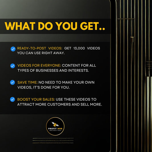 13,000+ Luxury Lifestyle Reels: PLR & MRR Content (Instant Download