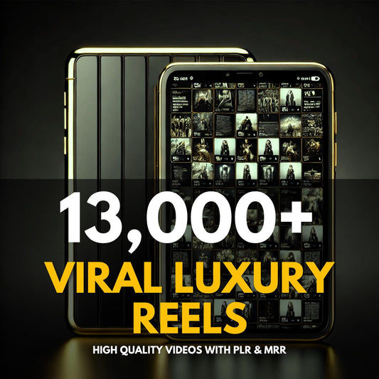 13,000+ Viral Luxury Rich Lifestyle Videos Reels, Cars, Yacht, Plane, Millionaire, Instagram, YouTube, TikTok, Digital Marketing, MRR, PLR