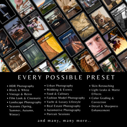 97,000 Adobe Lightroom Presets Bundle PLR MRR lr presets boudoir presets film lightroom presets vsco Gym Sports Wedding Boho Presets