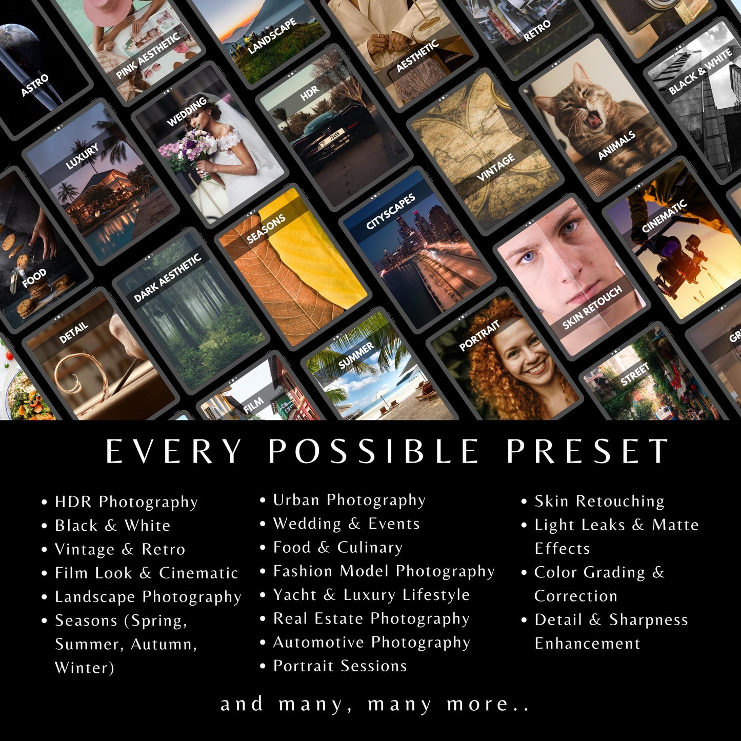 97,000 Lightroom Presets Bundle: PLR MRR Photo Editing Digital Download