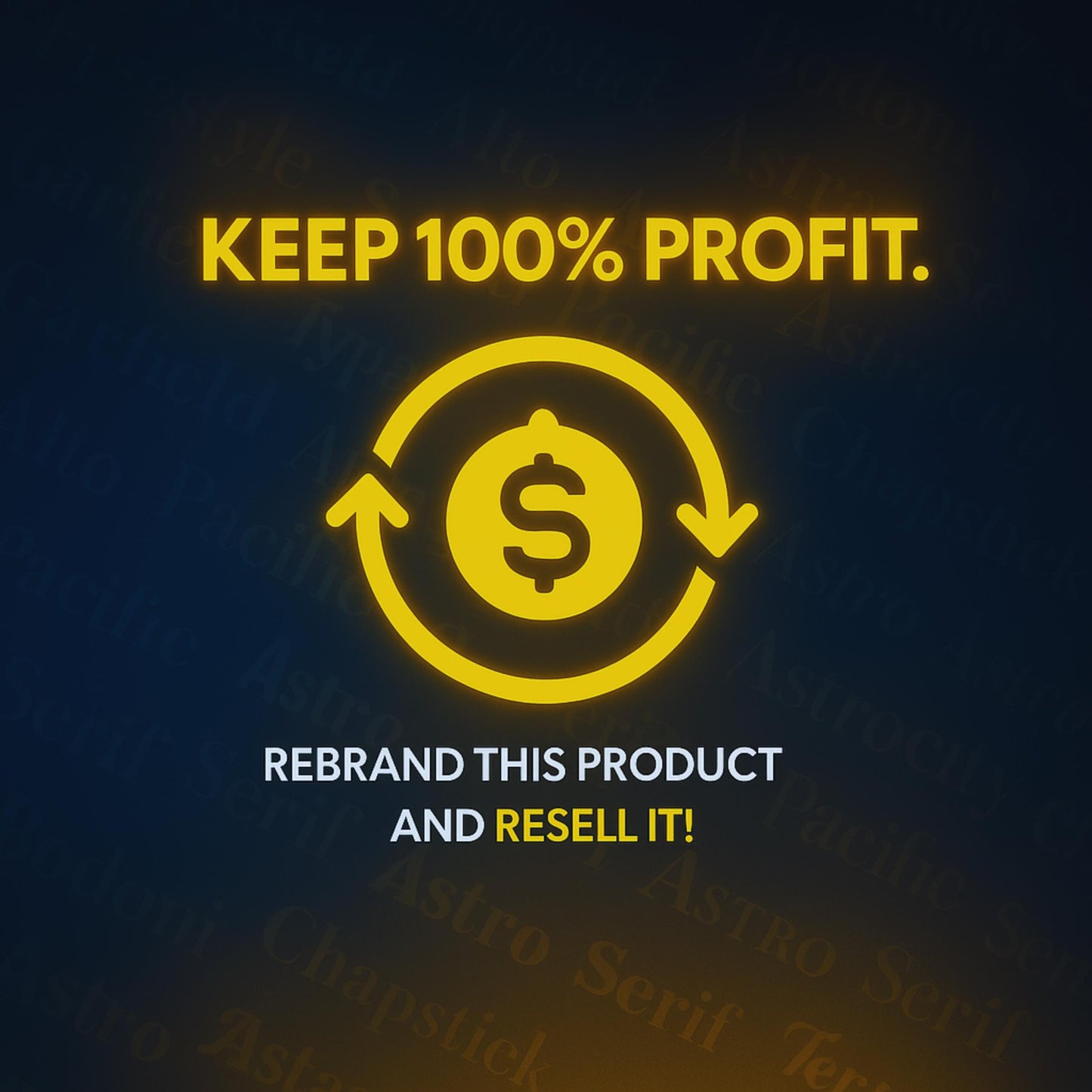 27000 Fonts Mega Bundle: PLR & MRR Resell Rights, Commercial Use