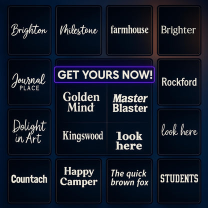 27000 Fonts Mega Bundle: PLR & MRR Commercial Fonts for Canva