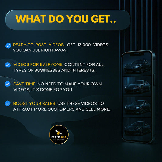 650+ Super Luxury Car Reels Viral Supercar Content for Instagram, TikTok, YouTube PLR & MRR | Digital Product for Resale Branding Resell