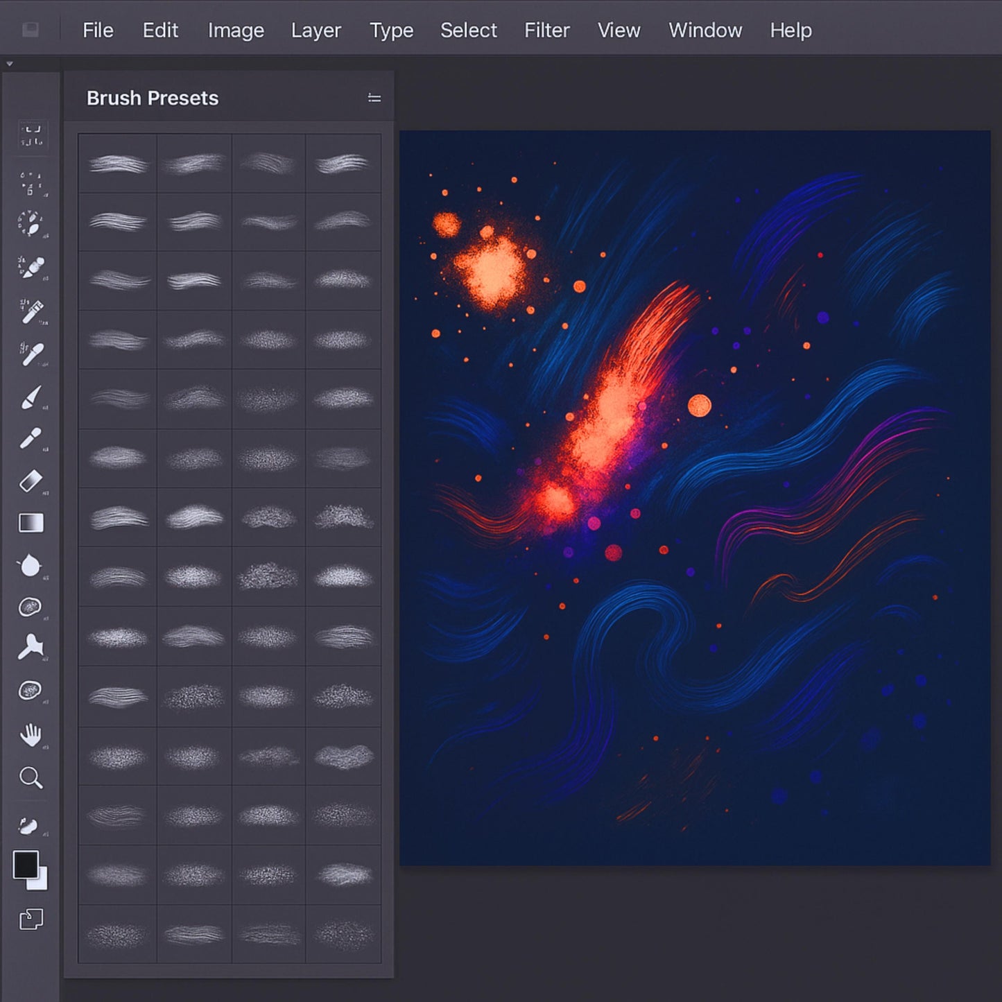 5000 Photoshop Brushes: PLR/MRR Digital Art Toolkit Digital Download