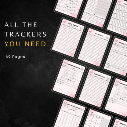 Budget Planner PLR MRR, Canva Template Plr, Monthly Budget, Yearly Budget, Digital Planners, Savings Tracker, Goal Tracker, Free Guides