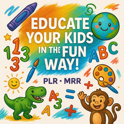 20,000+ Coloring Pages PLR MRR: Kids & Adults Coloring Ebooks (Instant Download