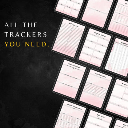 Christian Planner with PLR & MRR, Canva Templates, Plr Planners, Devotional Planner, Mrr Bible Templates, Prayer Journal, Digital Planner