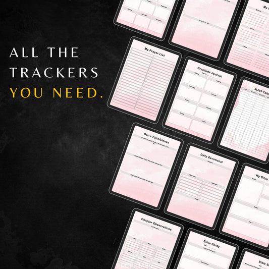 Christian Planner with PLR & MRR, Canva Templates, Plr Planners, Devotional Planner, Mrr Bible Templates, Prayer Journal, Digital Planner