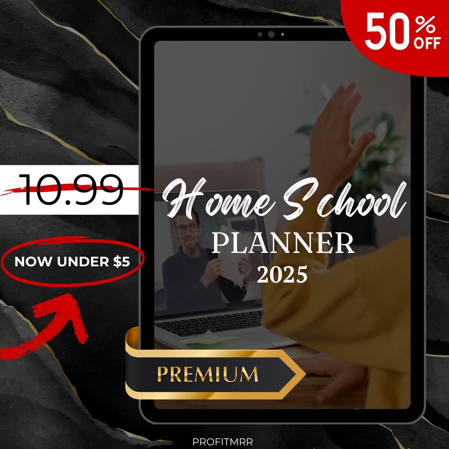 2025 Premium Home School Planner PLR & MRR, Plr Canva Templates, Habit Tracker, Daily Planner,School Planners,Education Plr,Plr Planners Mrr