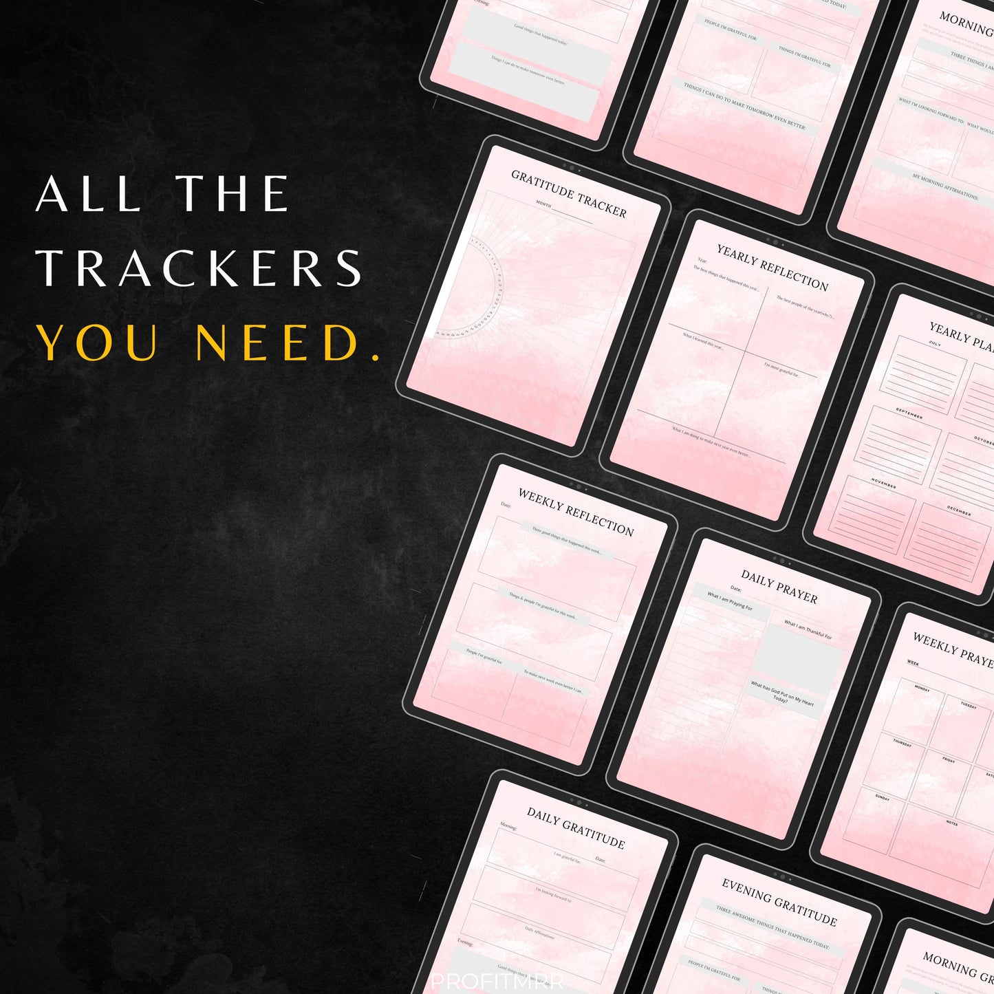 Prayer Journal PLR & MRR, Plr Canva Templates, Plr Christian Planner, Religion Tracker, Religion Plr, Devotional Planner, Plr Planners Mrr