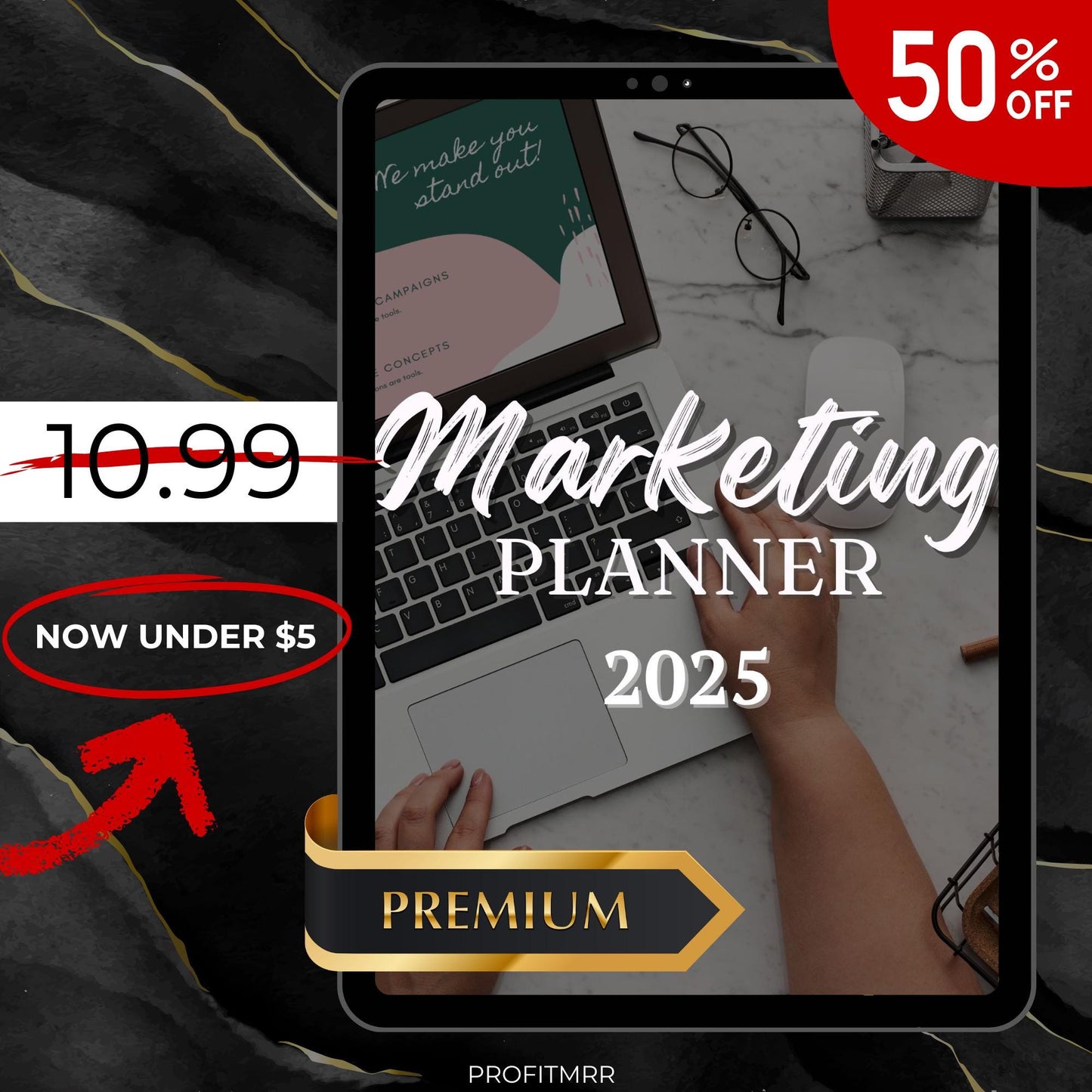 2025 Marketing Planner PLR & MRR, Canva Templates, Social Media Planner, Instagram Content Planner, Plr Planners, Pinterest Pin Planner Plr