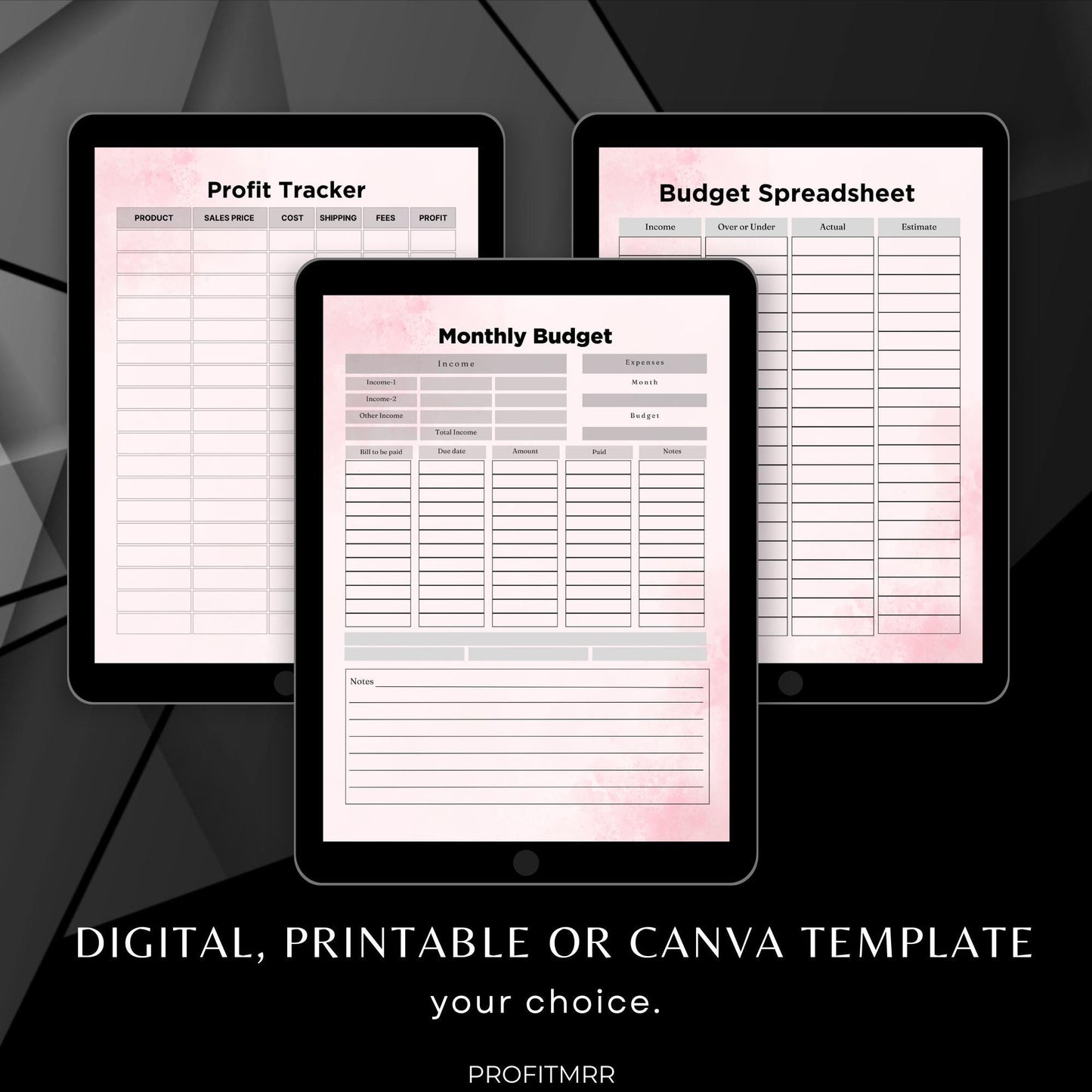 Side Hustle Planner PLR & MRR, Plr Canva Templates, Plr Planners, Plr Products Bundle, Plr Bundle Collection, Digital Printable Planners Plr