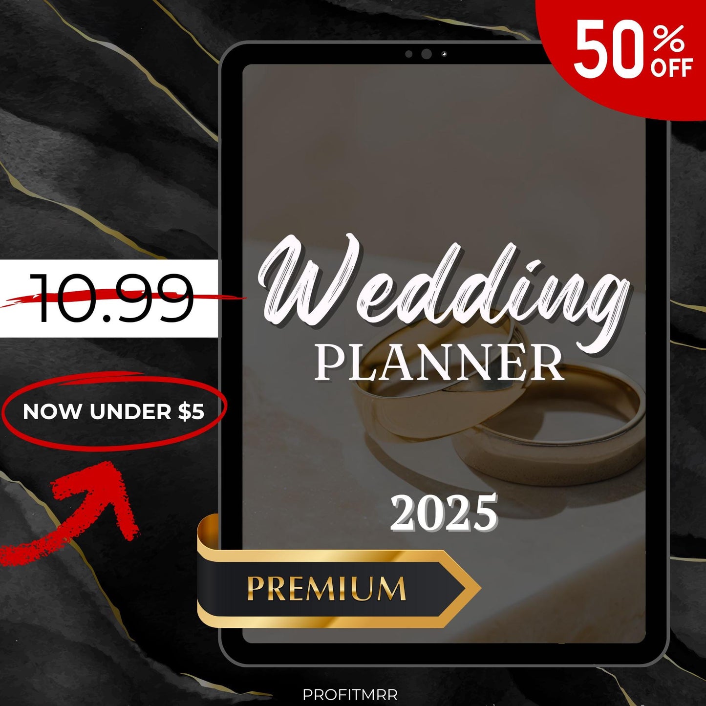 2025 Premium Wedding Planner PLR & MRR,Plr Canva Templates,Plr Planners,Plr Products Bundle,Plr Bundle Collection,Digital Printable Planners