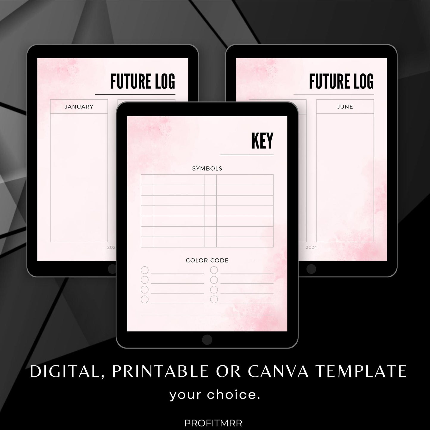 2025 Bullet Journal PLR & MRR, Canva Templates, Plr Planners, Password Tracker, Daily Planners, Digital Planner, Printable Planners, Tracker