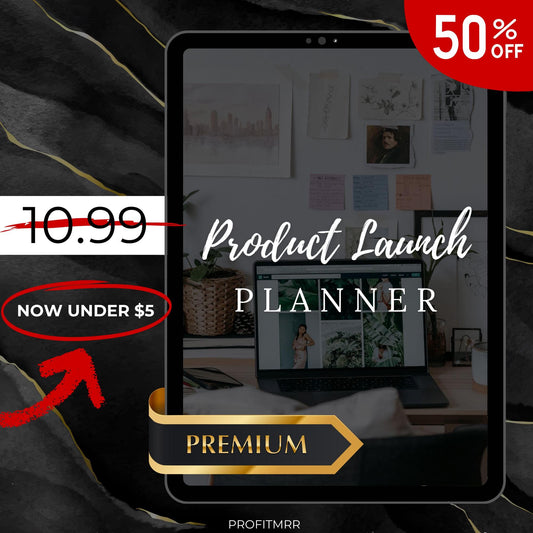 Product Launch Planner PLR & MRR,Plr Canva Templates,Plr Planners,Plr Products Bundle, Plr Bundle Collection, Digital Printable Planners Plr