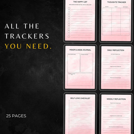 Self Love Planner PLR & MRR, Plr Canva Templates, Plr Planners, Plr Products Bundle, Plr Bundle Collection, Digital Printable Planners Plr