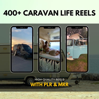 Caravan Life Reels Faceless Reels PLR & MRR, Trending Reels, Plr Videos, Mrr Content, Plr Products, Aesthetic Reels,Viral Reels,Shorts Plr