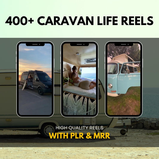 Caravan Life Reels Faceless Reels PLR & MRR, Trending Reels, Plr Videos, Mrr Content, Plr Products, Aesthetic Reels,Viral Reels,Shorts Plr