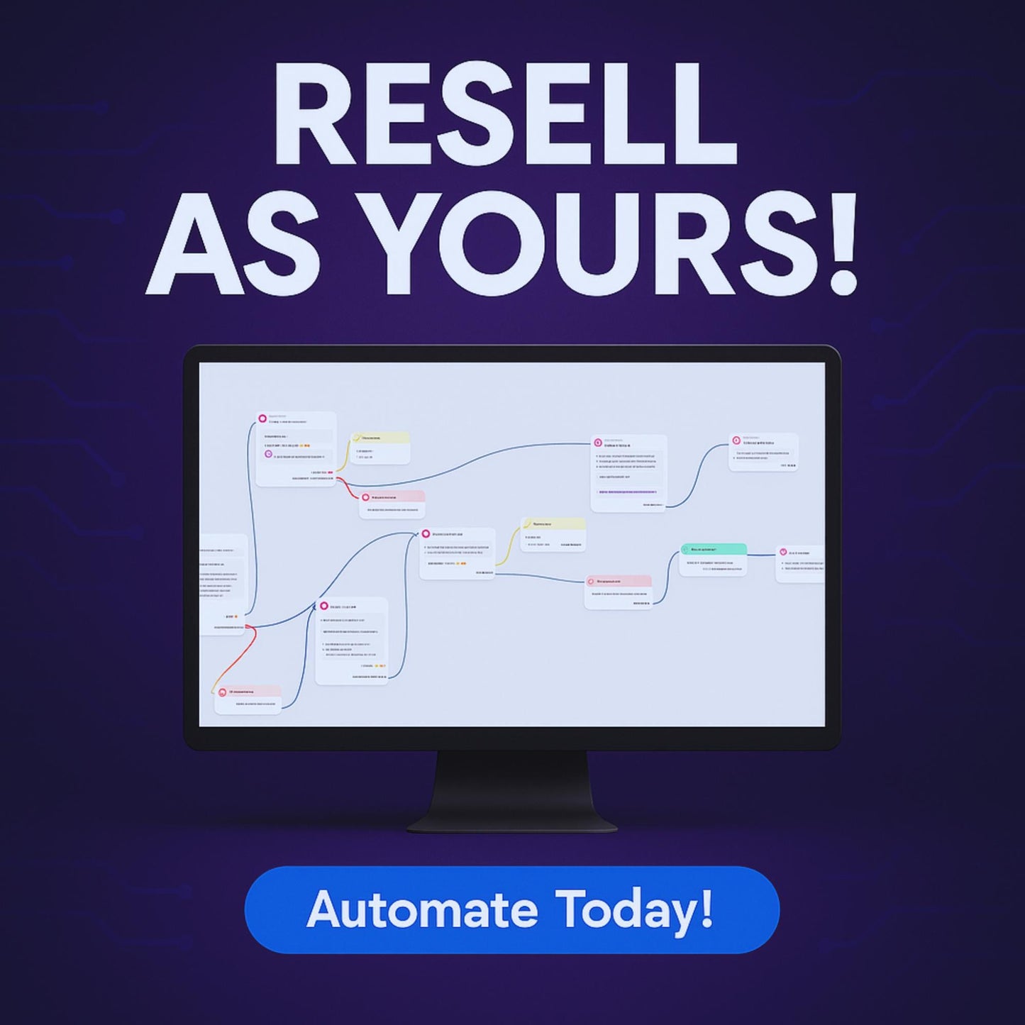ManyChat Automation Templates: PLR/MRR, Editable Chatbot Flows (Digital Download