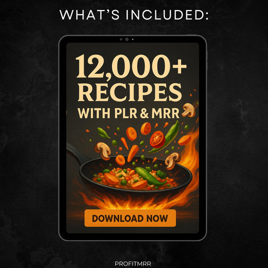 Fitness Influencer Mega Bundle 2025, 700+ Gym Reels, 12,000 Recipes, 25 Canva Templates, Plr products, Business Kit PLR MRR Digital Download