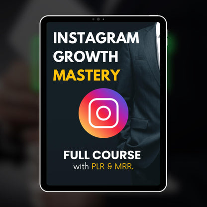 Social Media Growth 2025 PLR Bundle: Instagram, TikTok, Pinterest, ChatGPT (MRR) (Digital Download)