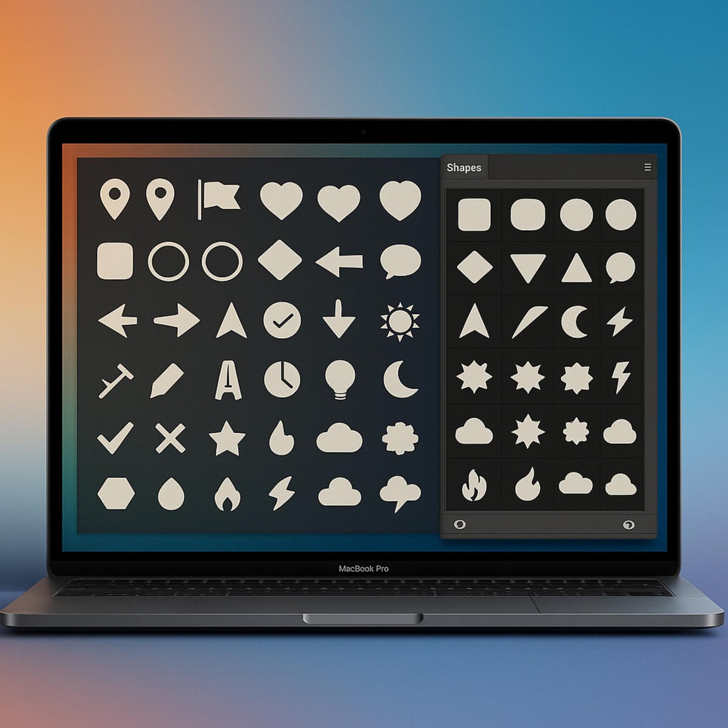 6000+ Photoshop Shapes Bundle PLR MRR, Photoshopo Assets Collection, Photoshop Plr, Plr Products, Ornamental, Frames, Logos, Icons, Animals