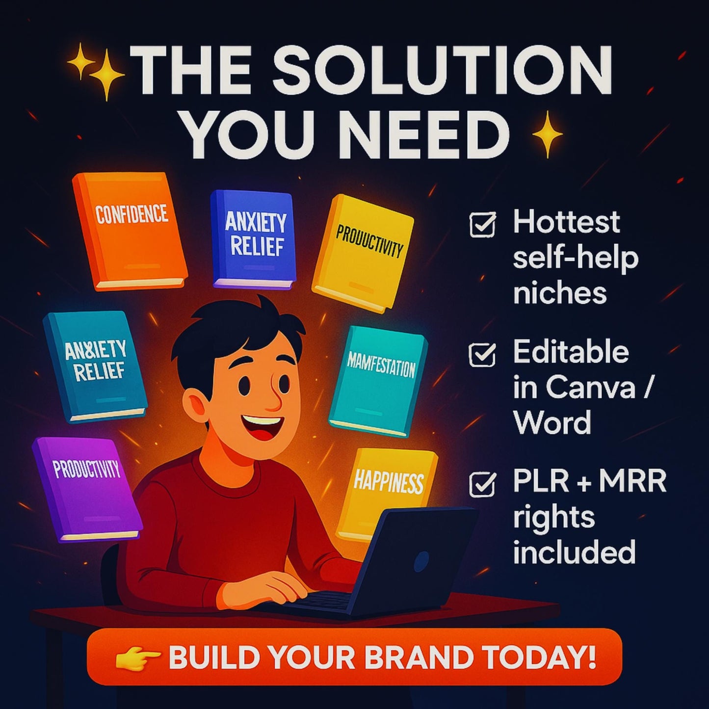 70+ Business Marketing eBooks Bundle PLR MRR| Digital Entrepreneur & Online Success Guides | Resell Rights Plr eBooks Bundle Plr Products